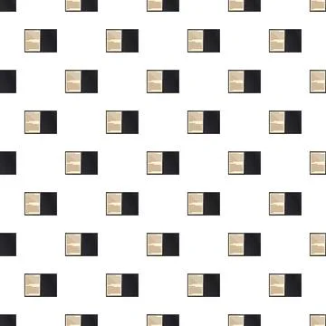 Abstract menu pattern with open book forms 스톡 일러스트