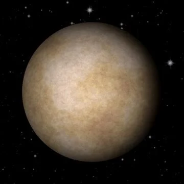 Abstract mercury planet generated texture background Stock Illustration