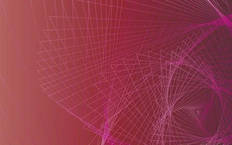 Abstract mesh background with circles, lines and shapes Stock Illustration