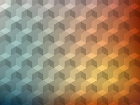 Abstract Mesh Background. Cube texture Stock Illustration