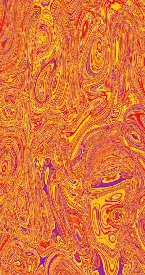 Abstract mesh gradient animated background with lava flow colors Stock Footage 331008556