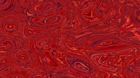 Abstract mesh gradient animated background with crimson magma colors Stock Footage 331011625