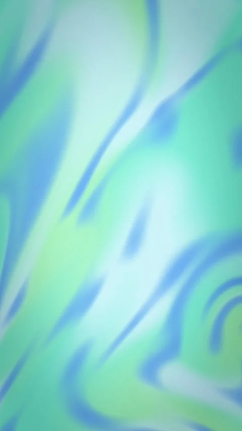 Abstract mesh gradient animated background with emerald soft colors Stock Footage 331174840