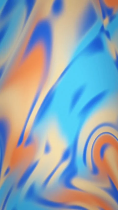 Abstract mesh gradient animated background with vermillion soft colors Stock Footage 331196603