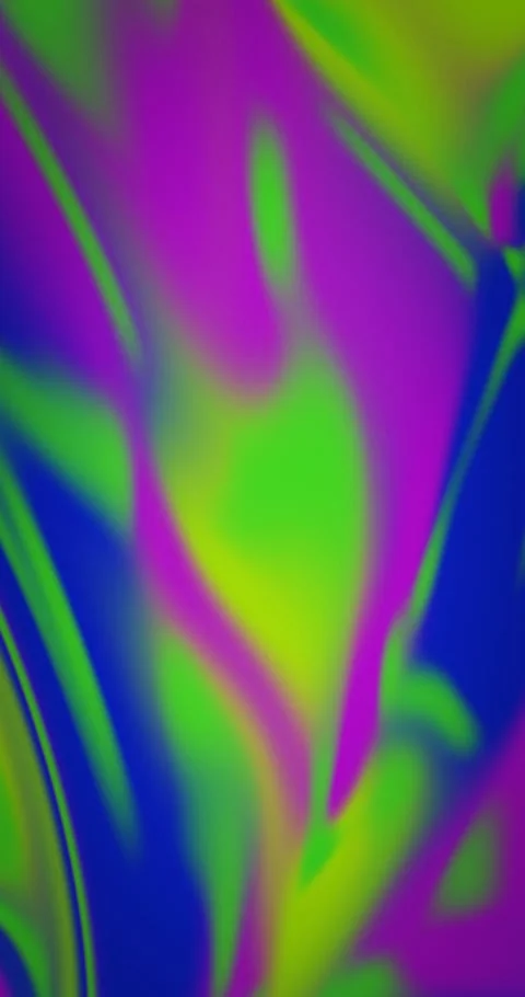 Abstract mesh gradient animated background with lime mid colors Video stock 332183263