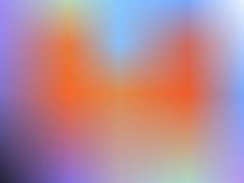 Abstract mesh gradient background, Colorful vibrant blurred backdrop, Orange  Stock Illustration