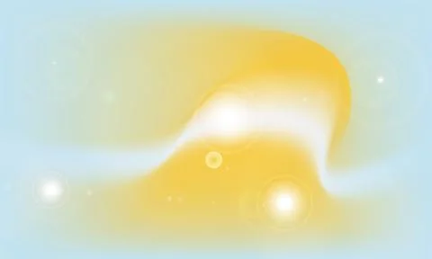 Abstract mesh gradient background with glowing lens flares, radiant white l.. 스톡 일러스트