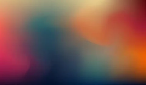 Abstract mesh gradient background with vibrant colorful fluid waves blending 库存插图