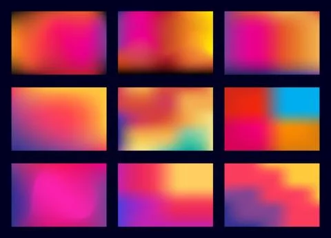 Abstract mesh gradient red orange and pink soft purple red blue colorful back Illustrazione stock