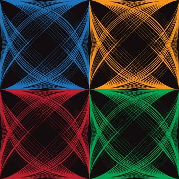 Abstract mesh object Stock Illustration