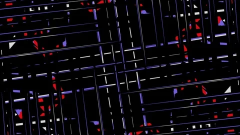 Abstract Mesh Pattern VJ Loop Animation Stock Footage 171062188