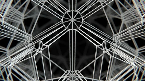 Abstract Mesh VJ Loop Stock Footage 109435400