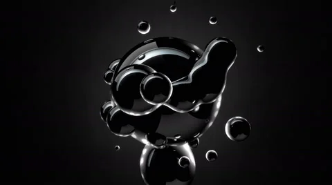 Abstract Meta Sphere Loop and Matte Stock Footage 47210620