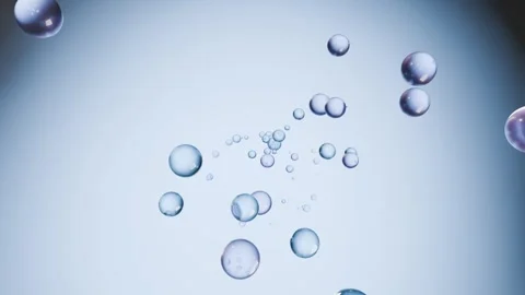 Abstract metaball animation background horizontal 09 Stock-Footage 318674489