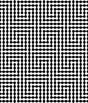 Abstract Metaball Based Vector Seamless Pattern. Some Motion Ill Stock-Illustration