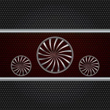 Abstract metal background Stock Illustration