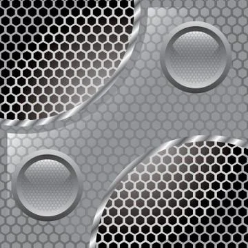 Abstract metal background Stock Illustration