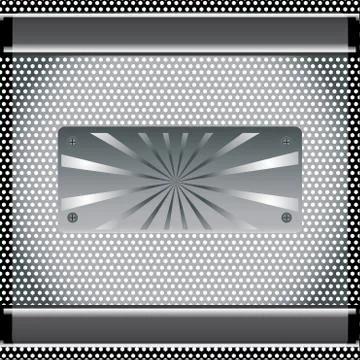 Abstract metal background Stock Illustration