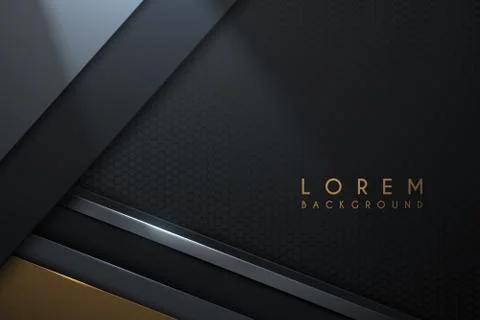 Abstract metal background with light effect Stock Illustration