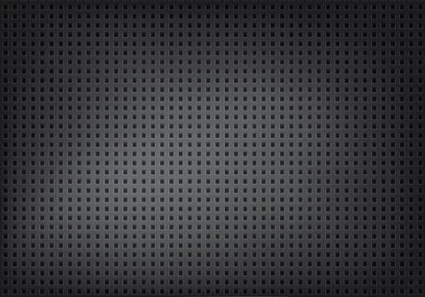 Abstract metal background with small square holes Stock Illustration