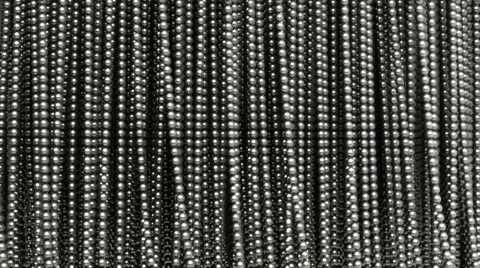 Abstract metal curtain. Video stock 50533608
