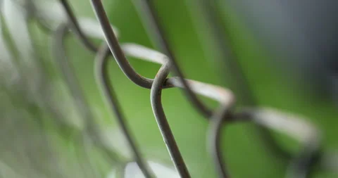 Abstract Metal Mesh macro shot Stock Footage 283484698