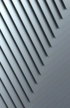 The abstract metal pattern background. 3D illustration. Stock Photos