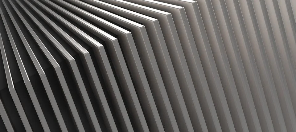 The abstract metal pattern background. 3D illustration. Stock Photos