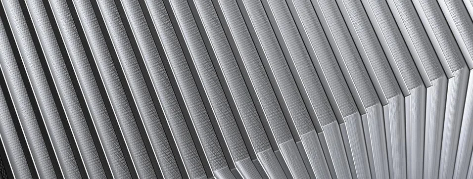 The abstract metal pattern background. 3D illustration. Stock Photos