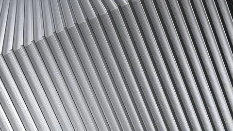 The abstract metal pattern background. 3D illustration. Stock Photos