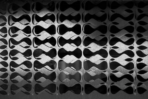Abstract metal shape 122 Stock-Fotos