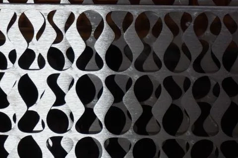 Abstract metal shape 123 Foto stock