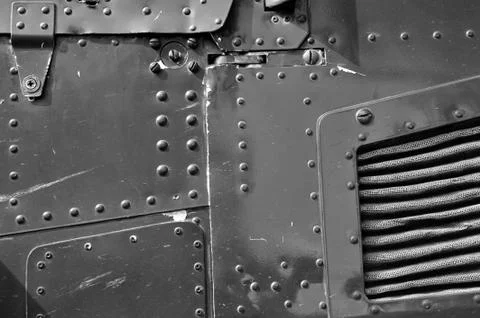 Abstract metal sheet Foto stock
