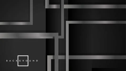 Abstract metal vector background with luxurious shiny grey square 스톡 일러스트