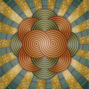 Abstract metalic background. Stock Illustration