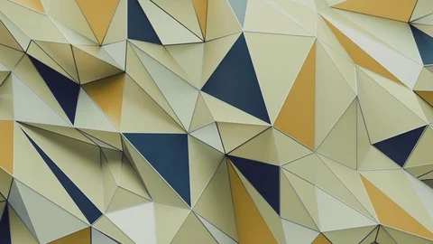 Abstract Metallic Background Random Motion, 3d Loopable Animation 4k Vidéo 71473303