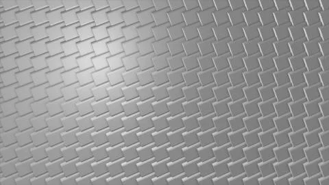 Abstract Metallic Background Random Motion, 3d Loopable Animation. metallic Stock Illustration