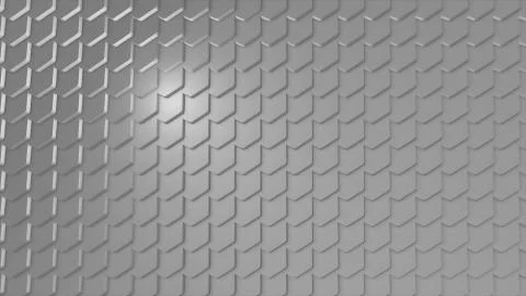 Abstract Metallic Background Random Motion, 3d Loopable Animation. metallic Illustrazione stock