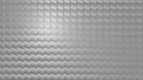 Abstract Metallic Background Random Motion, 3d Loopable Animation. metallic Stock Illustration