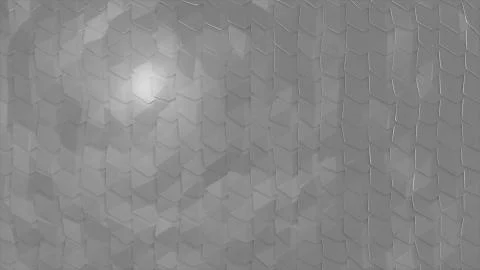 Abstract Metallic Background Random Motion, 3d Loopable Animation. metallic Illustrazione stock