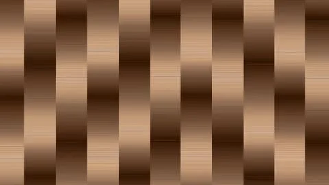 Abstract metallic brown vertical stripe seamless texture for modern graphic.. Ilustração Stock