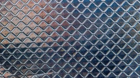 Abstract metallic geometric mesh texture Stock Photos