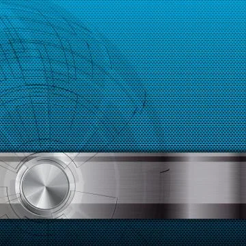 Abstract metallic grid background Stock Illustration