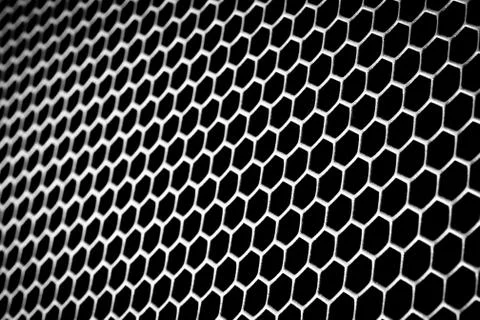 Abstract metallic grid Foto stock