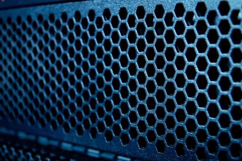 Abstract metallic grid Stock Photos