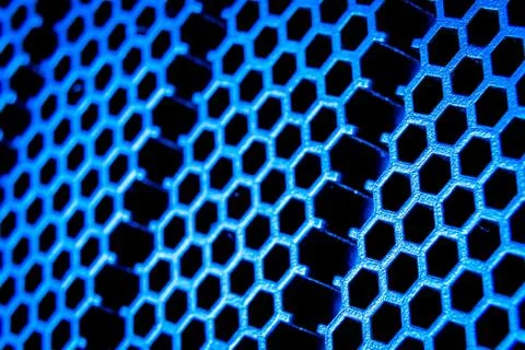 Abstract metallic grid Stock Photos