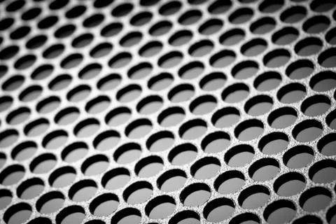 Abstract metallic grid Stock Photos