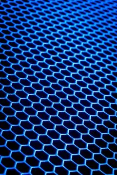 Abstract metallic grid Stock Photos