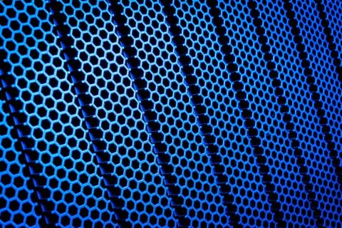 Abstract metallic grid Stock Photos