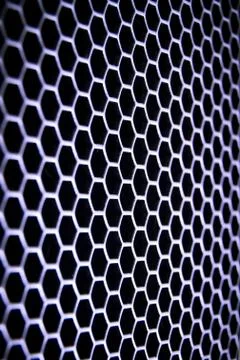 Abstract metallic grid Stock Photos